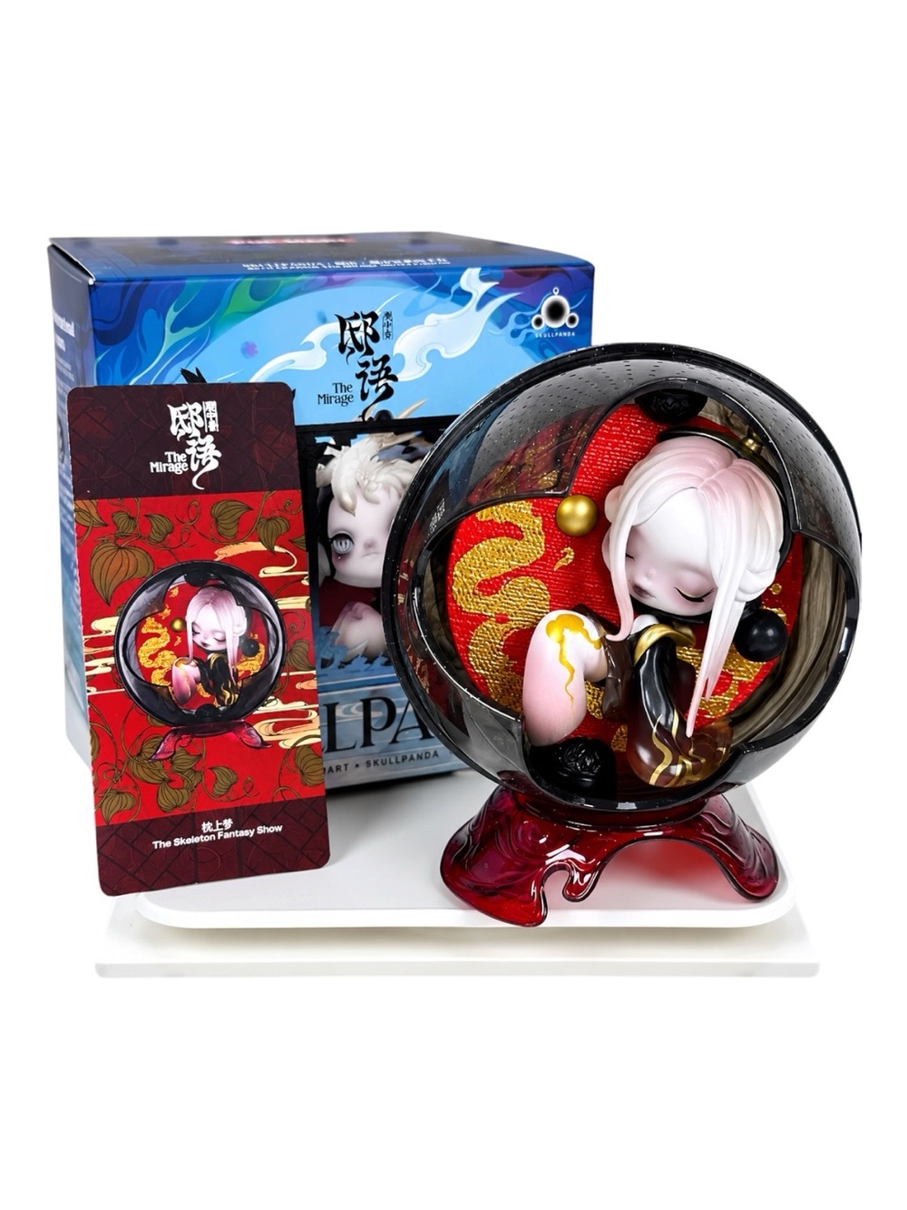 Pop Mart Skullpanda The Mirage Series - The Skeleton Fantasy Show